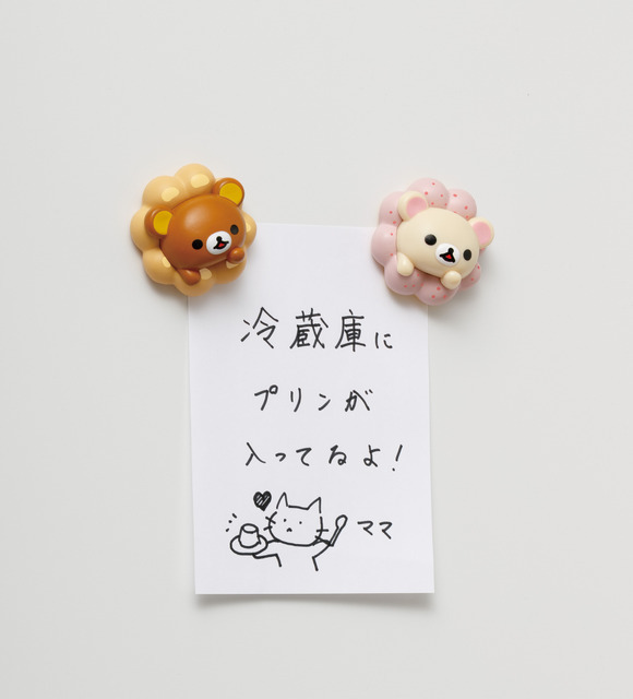 リラックマ×ミスタードーナツ「マグネットコレクション」使用例（C）MISDO 25（C）SAN-X