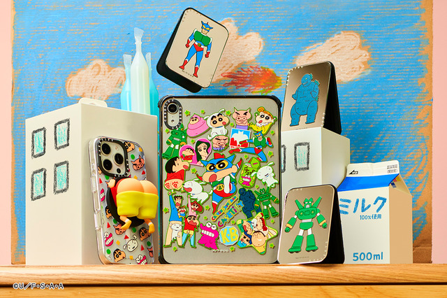 「クレヨンしんちゃん x CASETiFY」遊び心全開のコレクションが登場（C）U／F・S・A・A
