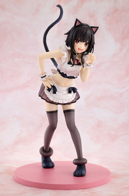 「『この素晴らしい世界に祝福を！』 めぐみん 原作版 猫耳メイドver.」（C）暁なつめ・三嶋くろね　発行：株式会社KADOKAWA
