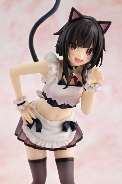 「『この素晴らしい世界に祝福を！』 めぐみん 原作版 猫耳メイドver.」（C）暁なつめ・三嶋くろね　発行：株式会社KADOKAWA