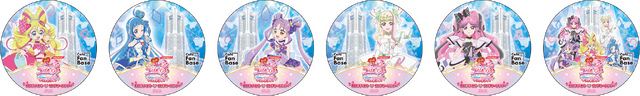 『映画キミとアイドルプリキュア♪』×Cafe Fan Baseコラボカフェメニュー注文特典ノベルティ（C）2025 映画キミとアイドルプリキュア♪製作委員会（C）ABC-A・東映アニメーション