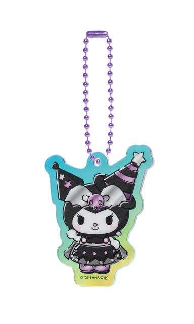 Happyくじ「Sanrio characters Halloween 2025」アクリルチャーム賞：クロミ（C）2025 SANRIO CO., LTD. APPROVAL NO. E25080701