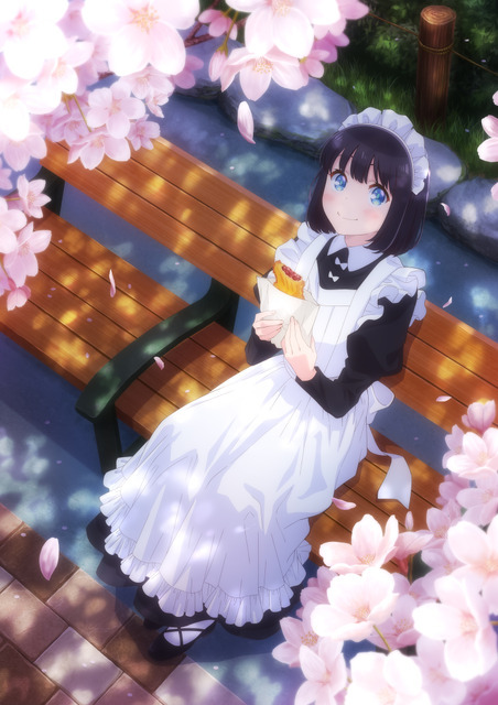TVアニメ『メイドさんは食べるだけ』ティザービジュアル（C）前屋進・講談社／食べるだけを見てるだけの製作委員会