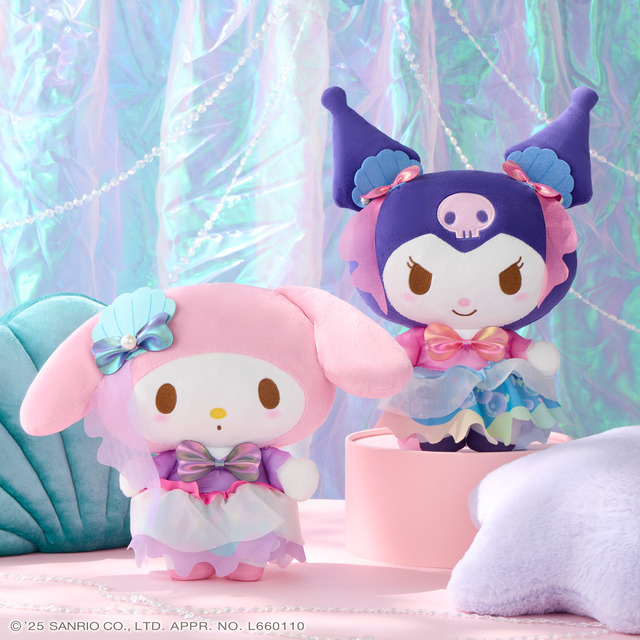 「ナムコdeハロウィン2025～マーメイドファンタジー　BIGぬいぐるみ」（C）'25 SANRIO CO., LTD. APPR. NO. L660110