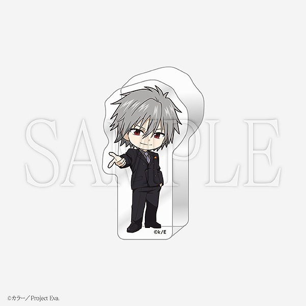 「最後のシ者 渚カヲル展」ミニアクリルフィギュア（C）カラー （C）カラー／Project Eva.