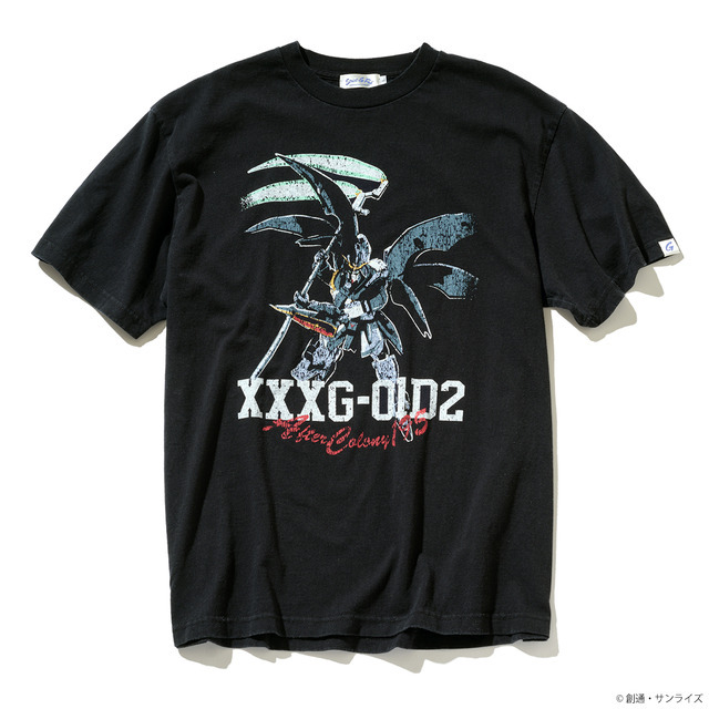 STRICT-G.Fab『新機動戦記ガンダムW』ユーズドスタイル Tシャツ ガンダムデスサイズヘル