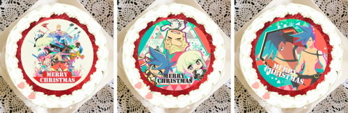“推し”と一緒に過ごすクリスマスもいいかも……『プロメア』クリスマスケーキ2019が登場！ 予約を受付中