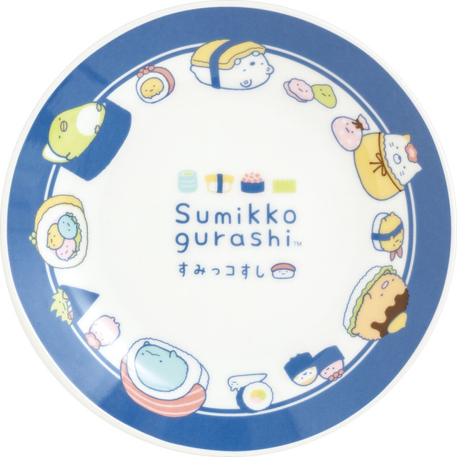 「すみっコすし おすし皿」（C）2025 SAN-X CO., LTD. ALL RIGHTS RESERVED.