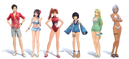帝都トリビュート衣装や水着・ネコミミ・メガネも！　『新サクラ大戦』「太正浪漫」の世界をさらに楽しむためのDLCを配信