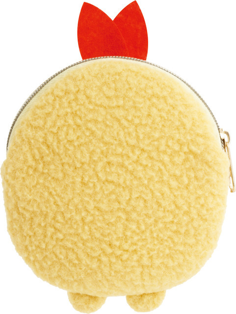 すみっコぐらしコレクション「ぬいぐるみコインケース えびふらいのしっぽ」（C）2025 SAN-X CO., LTD. ALL RIGHTS RESERVED.