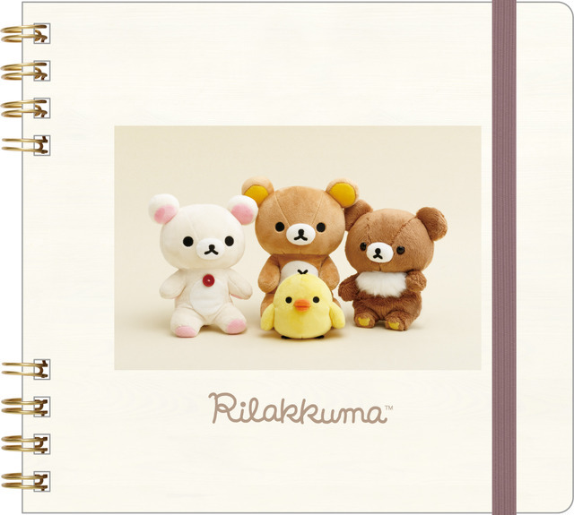 サンエックス「ぬいフォトシリーズ スクエア SP ノート」（C）2025 SAN-X CO., LTD. ALL RIGHTS RESERVED.