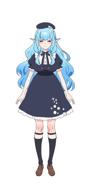 『人外教室の人間嫌い教師』水月鏡花：雨宮天