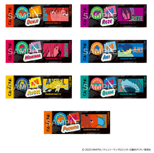 オリジナルステッカー （全7種・各店計18枚）