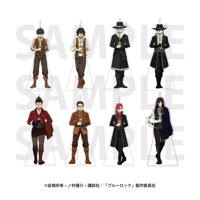 TVアニメ『ブルーロック』三銃士コンセプト「等身大パネル」（C）金城宗幸・ノ村優介・講談社／「ブルーロック」製作委員会
