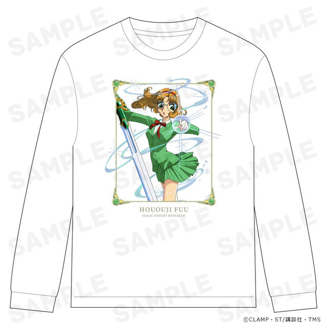 リブ付ロングスリーブTシャツ