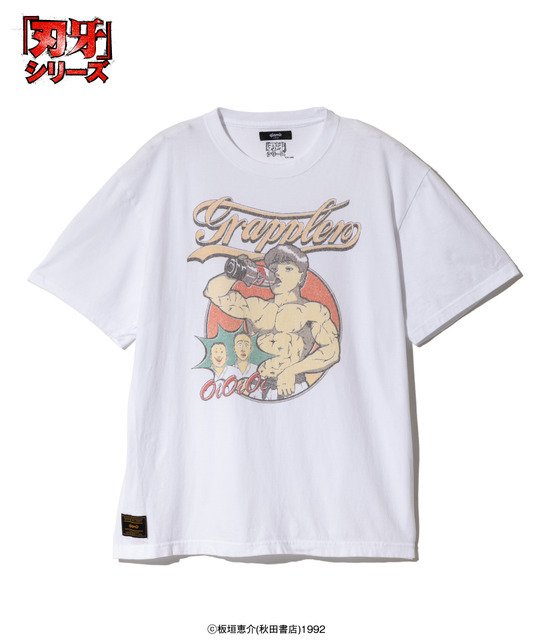 『刃牙』シリーズとglambがコラボ「Baki T-shirts 」（C）板垣恵介(秋田書店)1992