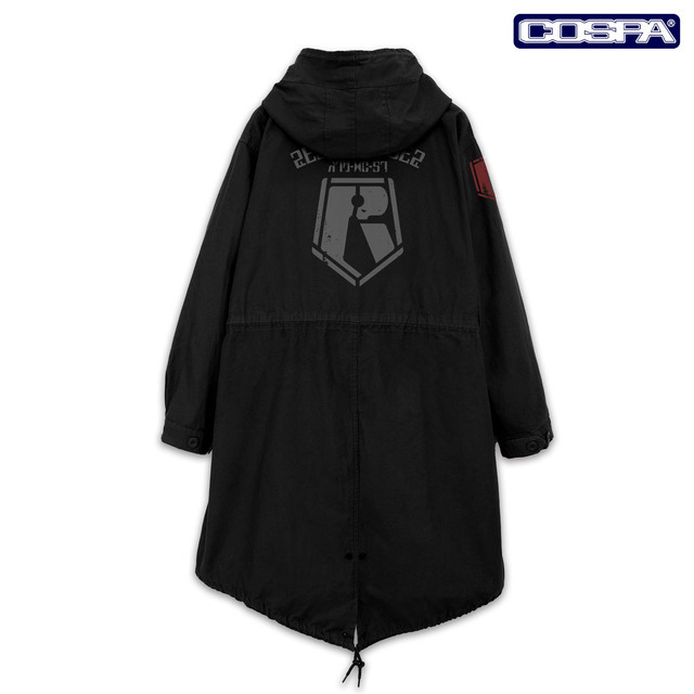 COSPA『装甲騎兵ボトムズ』レッドショルダーエンブレム M-51ジャケット BLACK（C）サンライズ