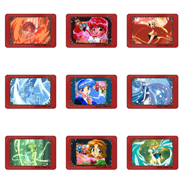 TVアニメ『魔法騎士レイアース』ヴィレヴァン限定アイテム「スクエア缶バッジセット」（C）CLAMP・ST/講談社・TMS
