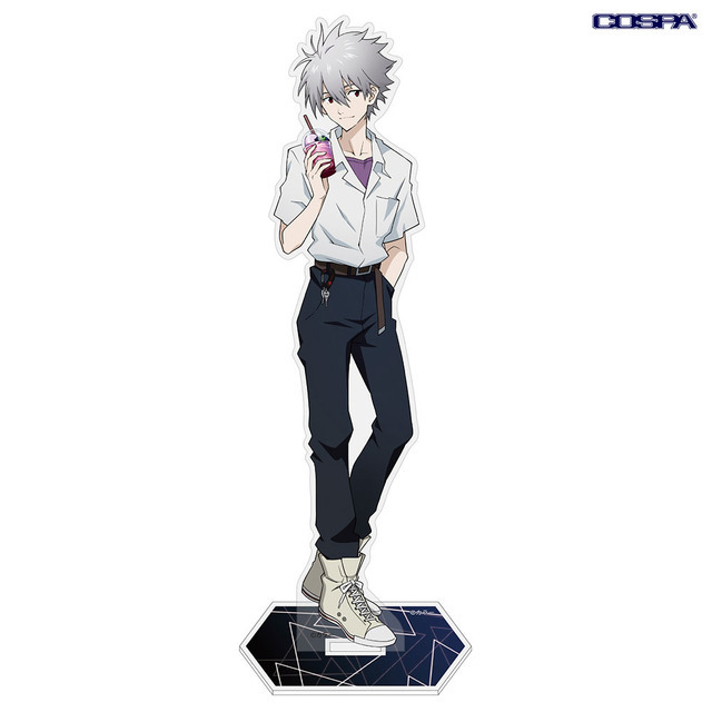 「エヴァ」秋葉原の街を楽しむシンジやレイ、アスカたちが描き下ろし♪先行販売グッズ登場のポップアップ開催