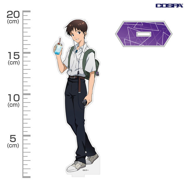 「エヴァ」秋葉原の街を楽しむシンジやレイ、アスカたちが描き下ろし♪先行販売グッズ登場のポップアップ開催