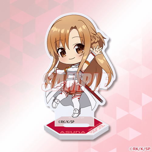 くじ引き堂「TVアニメ『ソードアート・オンライン』アスナ バースデーオンラインくじ 2025」C賞：ミニキャラアクリルフィギュア アスナ（C）RK/K/SP