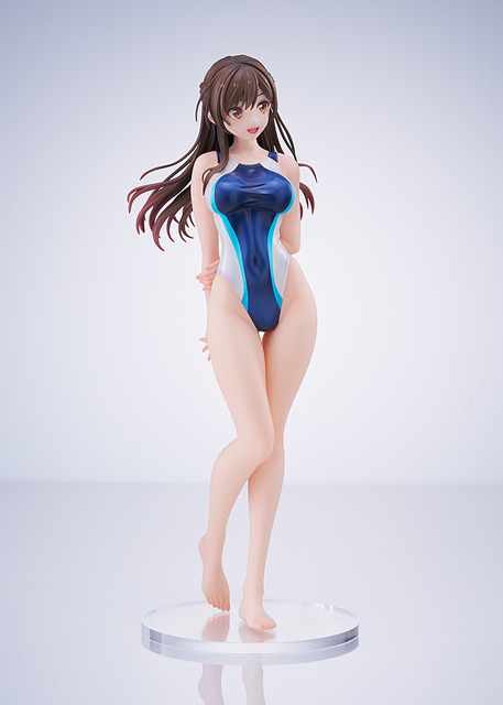 「彼女、お借りします　水原千鶴 水色ラインの競泳水着Ver.」19,800円（税込）（C）宮島礼吏・講談社／「彼女、お借りします」製作委員会2025