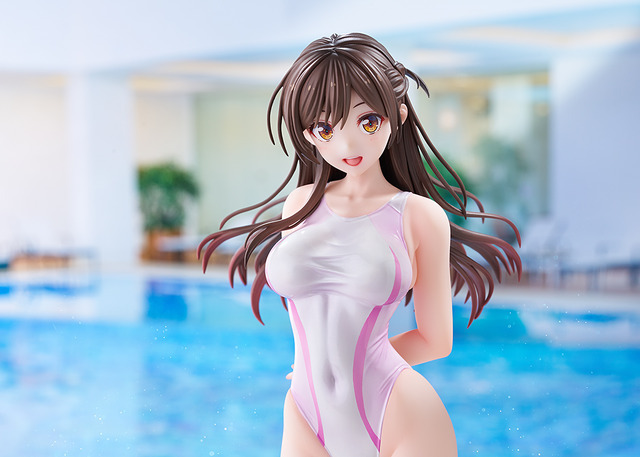 「彼女、お借りします　水原千鶴 桃色ラインの競泳水着Ver.」19,800円（税込）（C）宮島礼吏・講談社／「彼女、お借りします」製作委員会2025