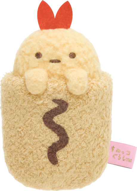 すみっコぐらしコレクション「復刻カプセルてのりぬいぐるみ えびふらいのしっぽ」（C）2025 SAN-X CO., LTD. ALL RIGHTS RESERVED.
