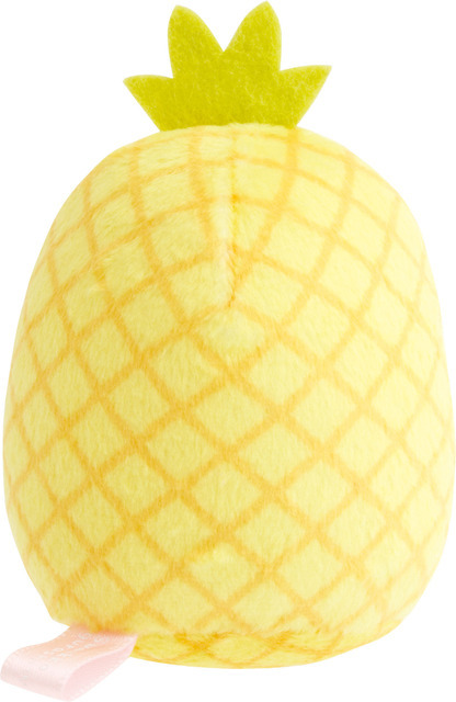 すみっコぐらしコレクション「てのりぬいぐるみ パイナップル とんかつ」（C）2025 SAN-X CO., LTD. ALL RIGHTS RESERVED.