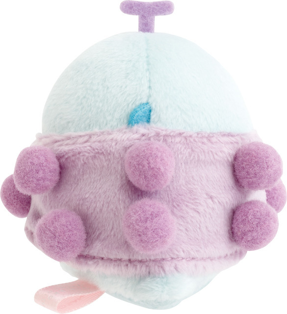 すみっコぐらしコレクション「てのりぬいぐるみ ぶどう とかげ」（C）2025 SAN-X CO., LTD. ALL RIGHTS RESERVED.