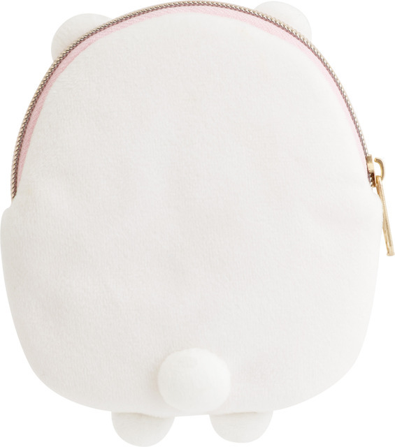 すみっコぐらしコレクション「ぬいぐるみコインケース しろくま」（C）2025 SAN-X CO., LTD. ALL RIGHTS RESERVED.