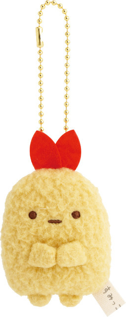 すみっコぐらしコレクション「ミニミニぬいぐるみクリーナー えびふらいのしっぽ」（C）2025 SAN-X CO., LTD. ALL RIGHTS RESERVED.