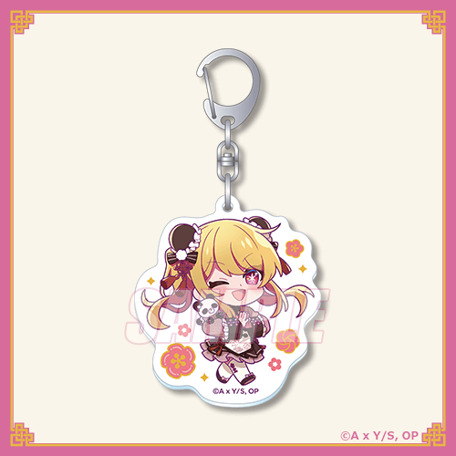 くじ引き堂「【推しの子】ニーハオ☆パンダくじ」C賞：アクリルキーホルダー ルビー（ミニ）（C）赤坂アカ×横槍メンゴ／集英社・【推しの子】製作委員会