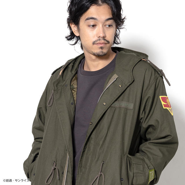 STRICT-G.ARMS『機動戦士ガンダム』M-51PARKA ZEON FORCES RD　着用イメージ（C）創通・サンライズ
