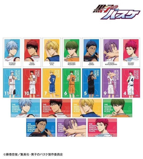 TVアニメ『黒子のバスケ』描き下ろし 戦う背中ver. トレーディングイラストカード（C）藤巻忠俊／集英社・黒子のバスケ製作委員会