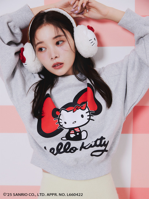 【HELLO KITTY】スウェットプルオーバー