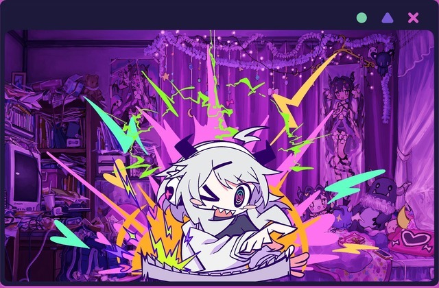 『ゆんゆん電波シンドローム』Qちゃん（CV.ななひら）