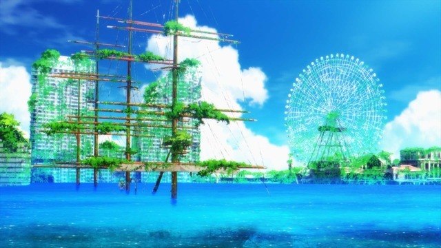 『終末ツーリング』第2話「横浜・横須賀」先行カット（C）2025 さいとー栄／KADOKAWA／「終末ツーリング」製作委員会