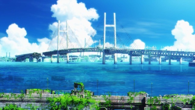 『終末ツーリング』第2話「横浜・横須賀」先行カット（C）2025 さいとー栄／KADOKAWA／「終末ツーリング」製作委員会