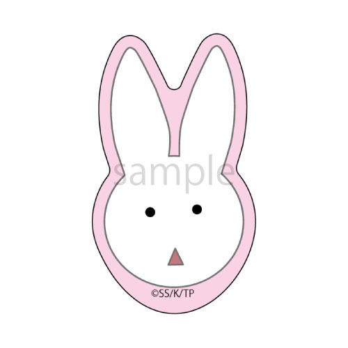 TVアニメ『終末ツーリング』アクリルバッジ　うさぎ（C）2025 さいとー栄/KADOKAWA/「終末ツーリング」製作委員会
