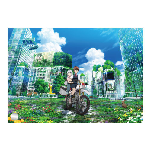 TVアニメ『終末ツーリング』ミニアクリルアート　ヨーコ＆アイリ（C）2025 さいとー栄/KADOKAWA/「終末ツーリング」製作委員会