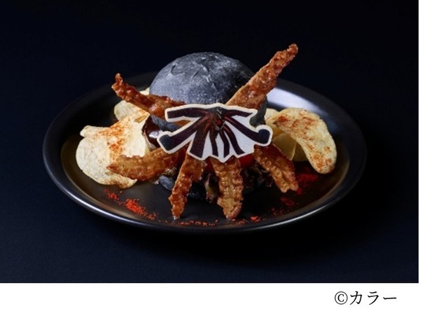 ALL OF EVANGELION東京会場限定コラボメニュー「第10の使徒バーガー」（C）カラー