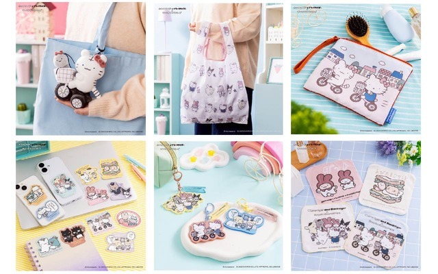 にとりささみの人気キャラ「ホワイトタイガーとブラックタイガー」がサンリオキャラクターズとコラボ