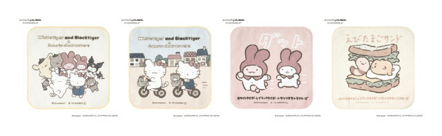 ハンドタオル　4種　各770円