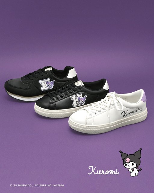 「サンリオキャラクターズ シューズ」クロミ