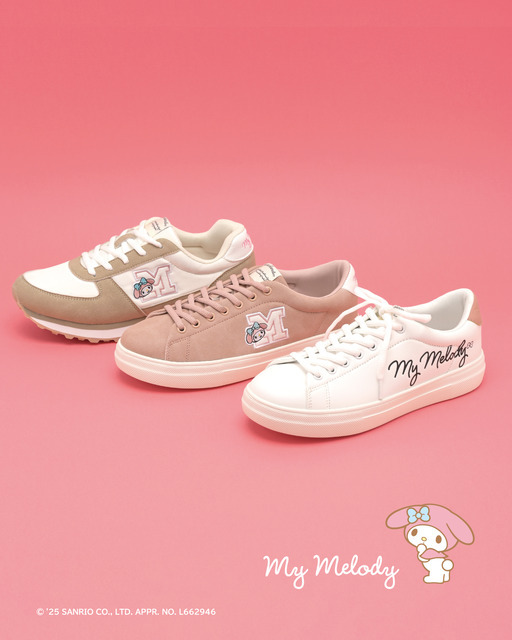 「サンリオキャラクターズ シューズ」マイメロディ