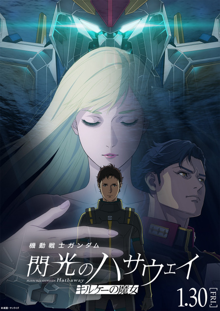 『機動戦士ガンダム 閃光のハサウェイ キルケーの魔女』メインビジュアル