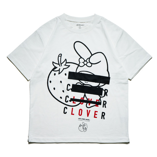 「MY MELODY（マイメロディ）× JAM HOME MADE CLOVER T シャツ」（C）2025 SANRIO CO., LTD. APPROVAL NO. 663582