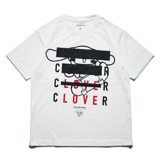 「CINNAMOROLL（シナモロール）× JAM HOME MADE CLOVER Tシャツ」（C）2025 SANRIO CO., LTD. APPROVAL NO. 663582