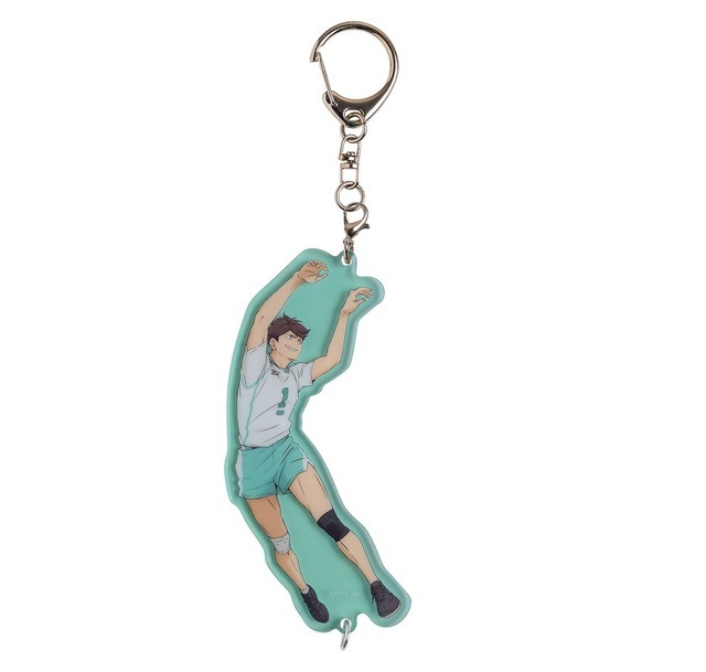 Happyくじ「ハイキュー!!」I賞“繋ぐ”アクリルキーホルダー（C）古舘春一／集英社・「ハイキュー!!」製作委員会